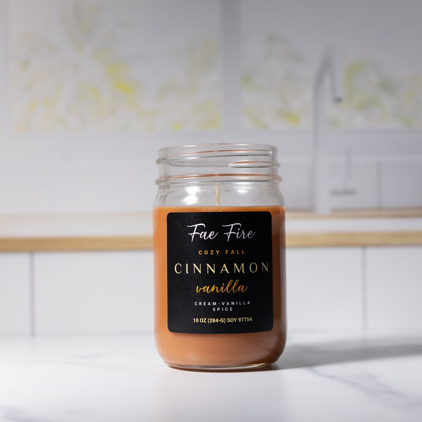 Cinnamon Vanilla | Heritage Style 10 oz Soy Candles
