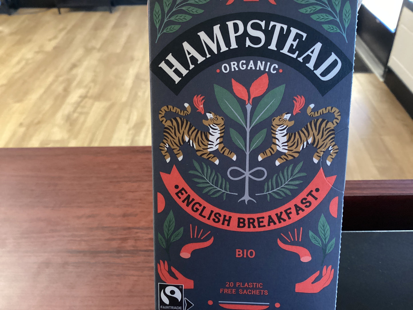 English Breakfast #1541 | Hampstead Organic Tea Sachets