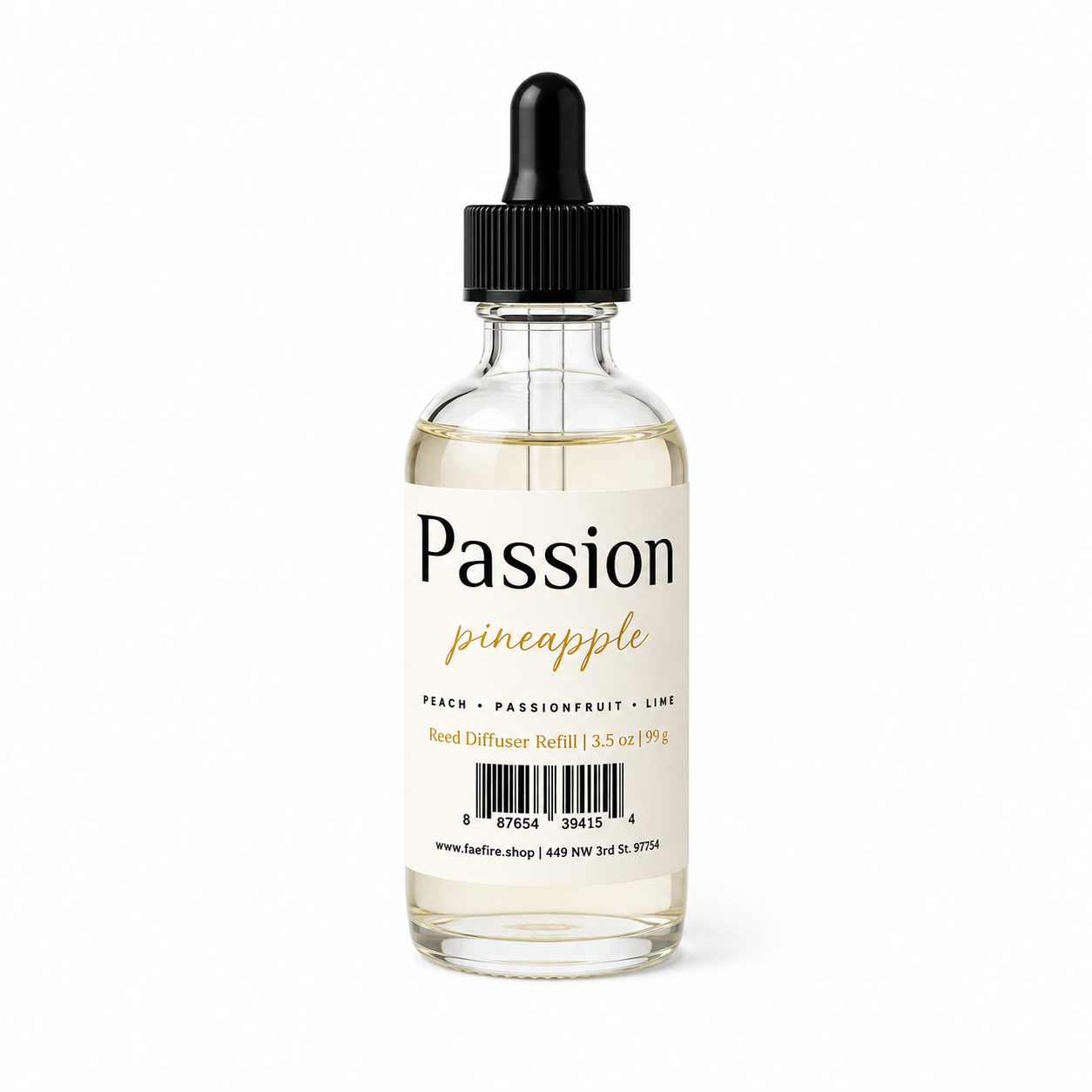 Reed & Car Diffuser Refill Bottle | 2oz Glass Dropper Bottle