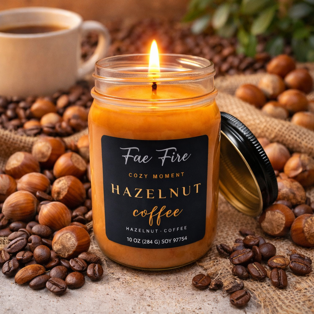 Hazelnut Coffee | Artistic Heritage Style Soy Candles