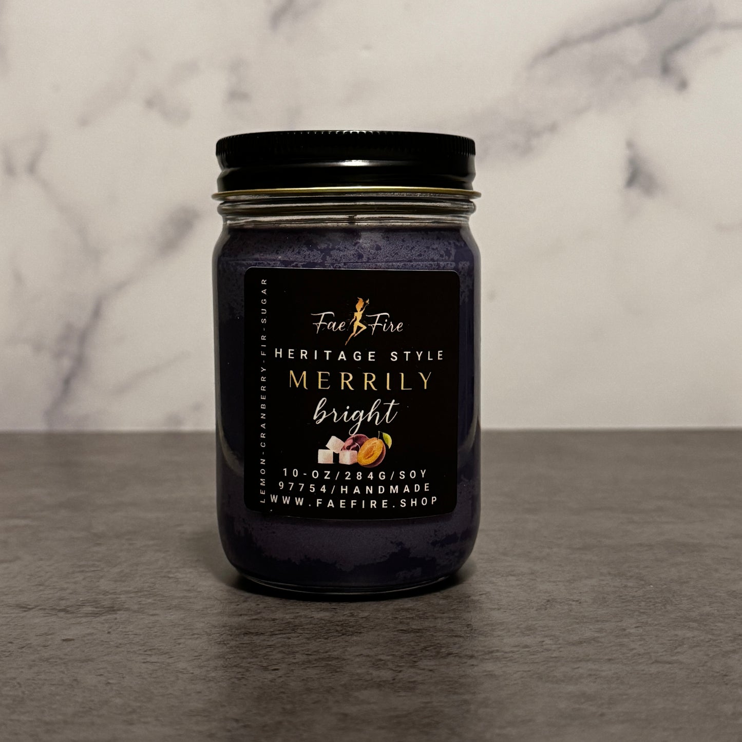 Merrily Bright | Heritage Style 10 oz Soy Candles
