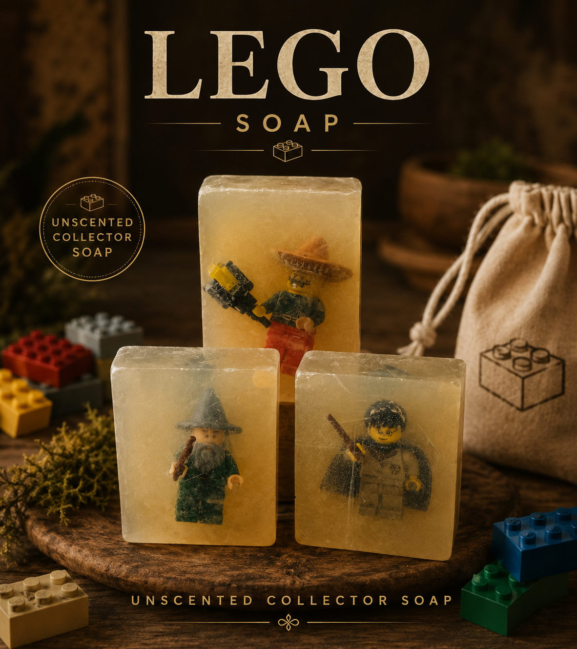 LEGO Surprise Soap | Toy Inside Glycerin Soap