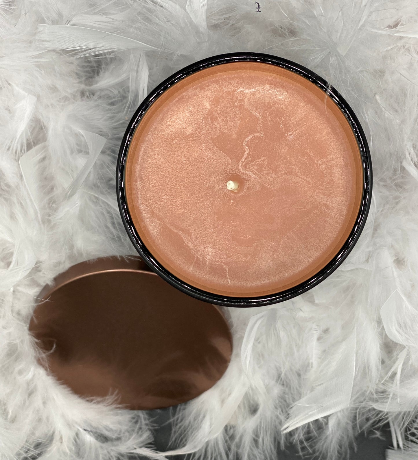 Legacy Luxe Soy Candle | Hazelnut Coffee Original Astra Vessel • Copper-Lined Edition