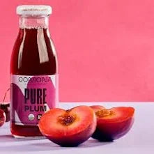 Organic Pure Plum Juice Drink | 8.4oz Glass Bottle