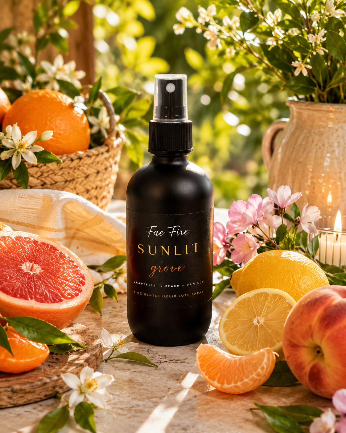 Room & Linen Refresher | 4-OZ Glass Spray Bottle