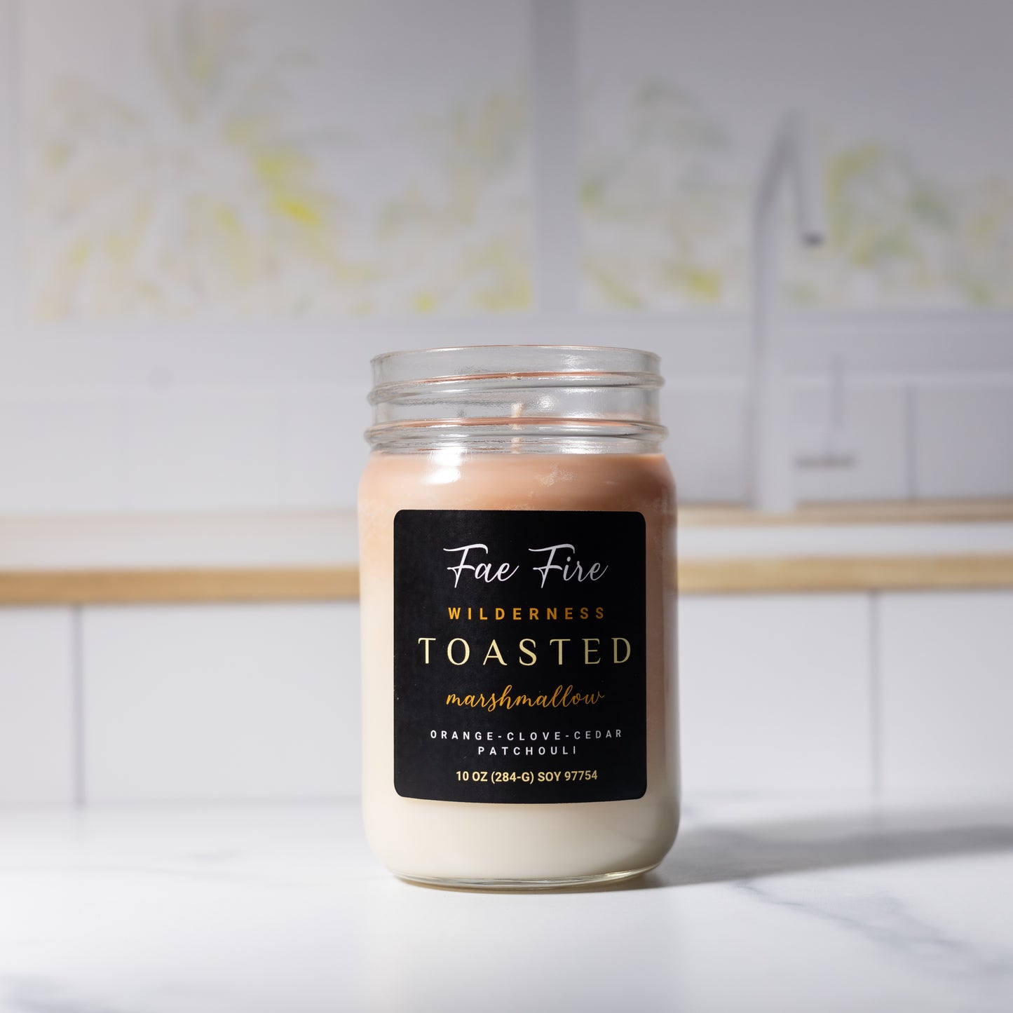 Toasted Marshmallow | Heritage Style 10 oz Soy Candles
