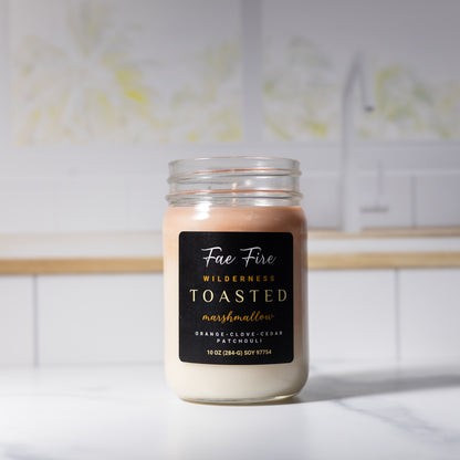 Toasted Marshmallow | Heritage Style 10 oz Soy Candles