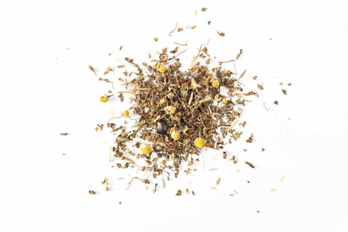 Serene Herbal Tea | Organic Tulsi, Chamomile & Lemon Balm