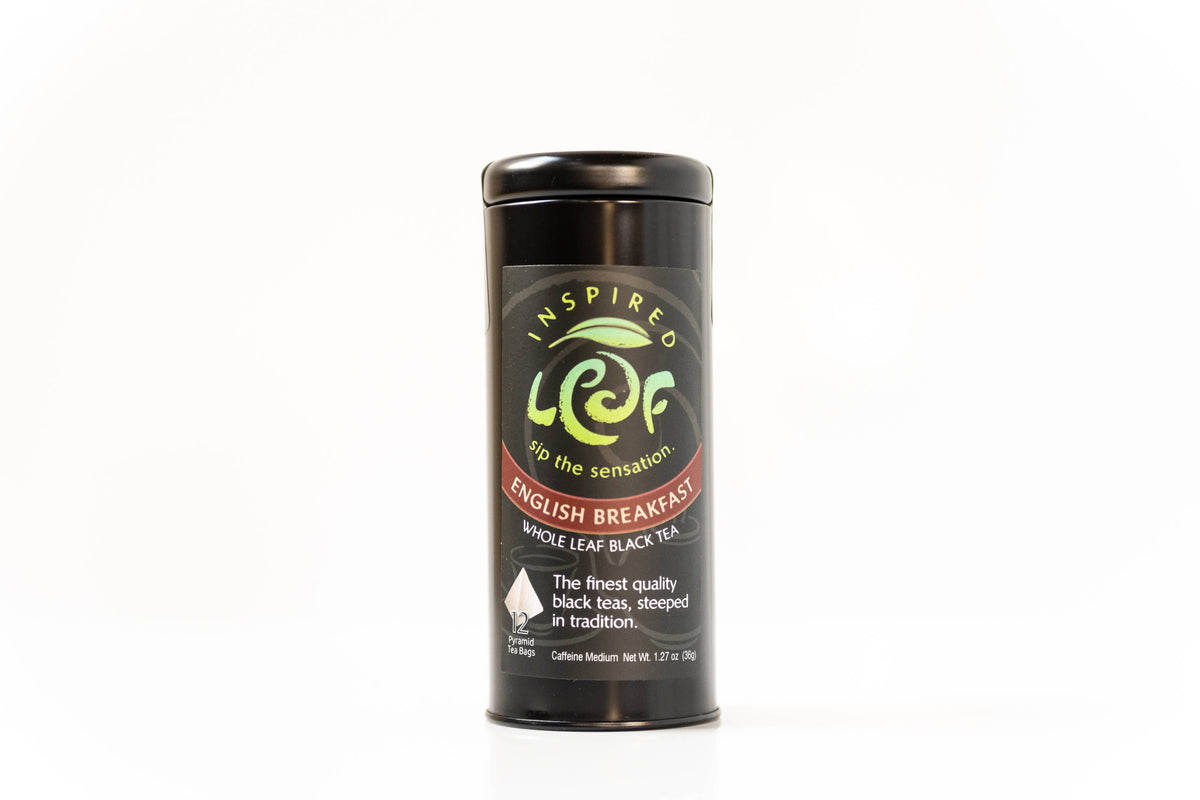 English Breakfast Tea | Organic Black Tea Pyramid Tin