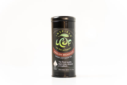 English Breakfast Tea | Organic Black Tea Pyramid Tin