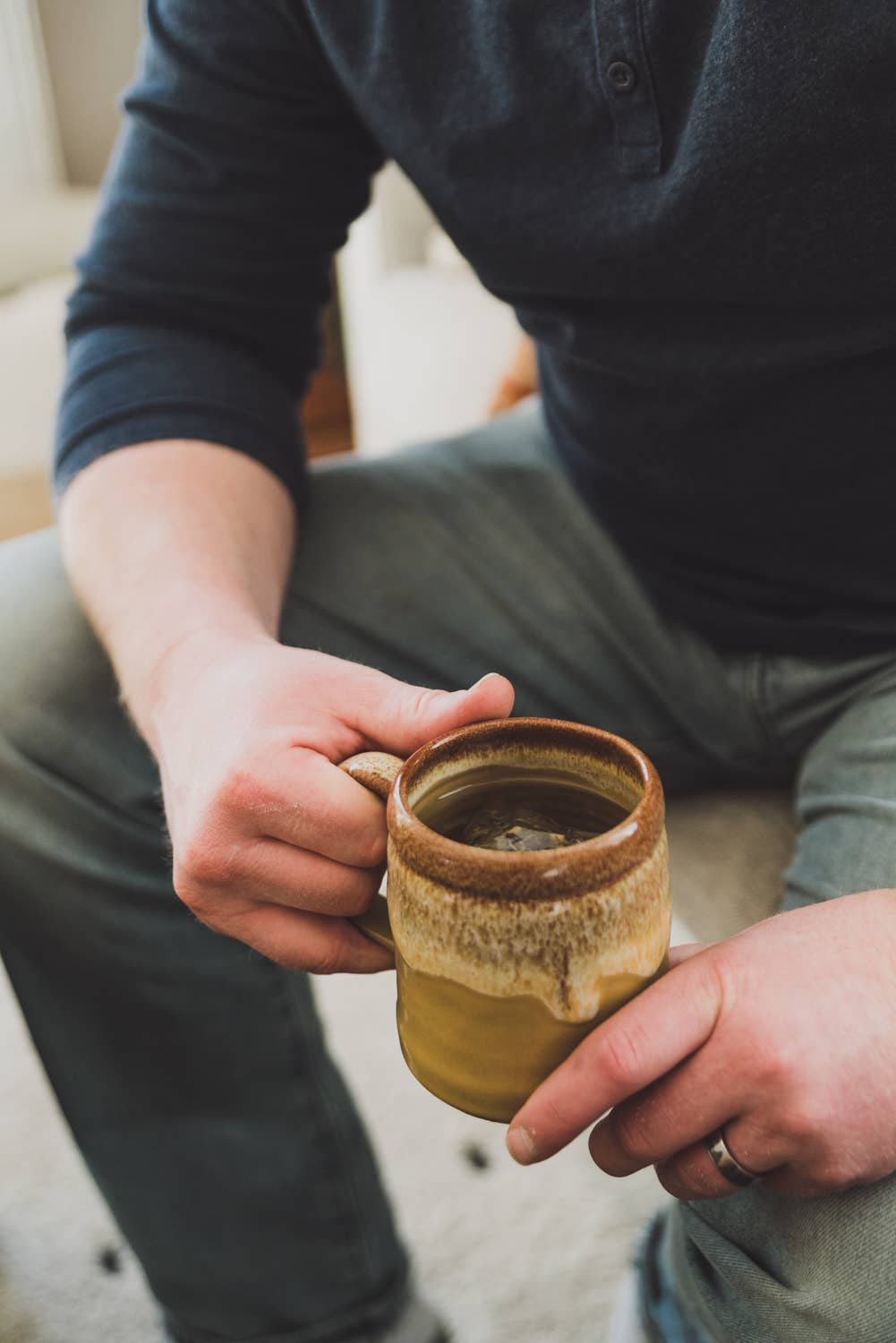 Herbal Coffee | Caffeine-Free Pyramid Tea Tin