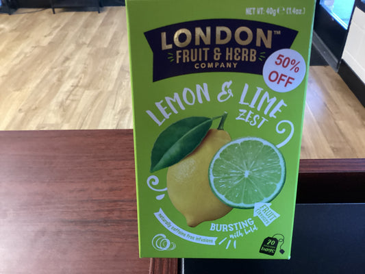 Lemon Lime Zest #439 | London Fruit & Herb Company Tea