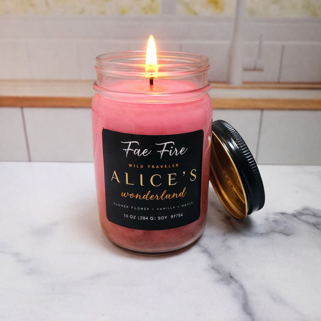 Alice's Wonderland | Artistic Heritage Style Soy Candles