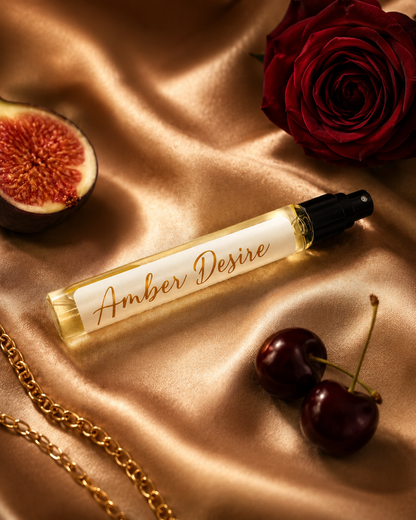 Amber Desire | Body Perfume 15 ML Fine Fragrance Travel Spray