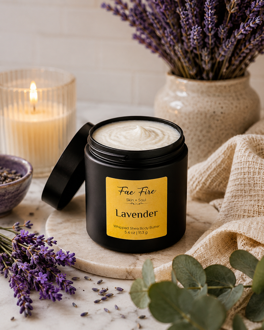 Lavender Relaxed Nourishing Body Butter | Citrus + Lavender + Cedar