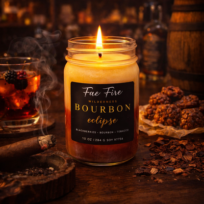 Bourbon Eclipse | Artistic Heritage Style Soy Candles