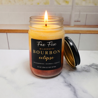Bourbon Eclipse | Artistic Heritage Style Soy Candles