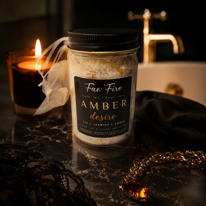 Bath Tea + Foot Soak | Amber Desire