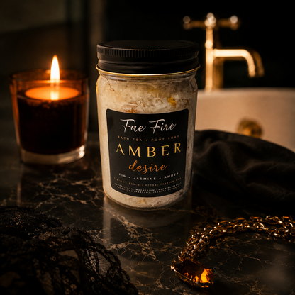 Bath Tea + Foot Soak | Amber Desire