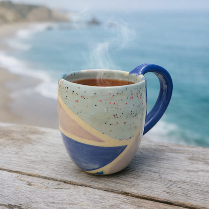Coastal Sky Mug | Handmade Ceramics by CS Moss #0010
