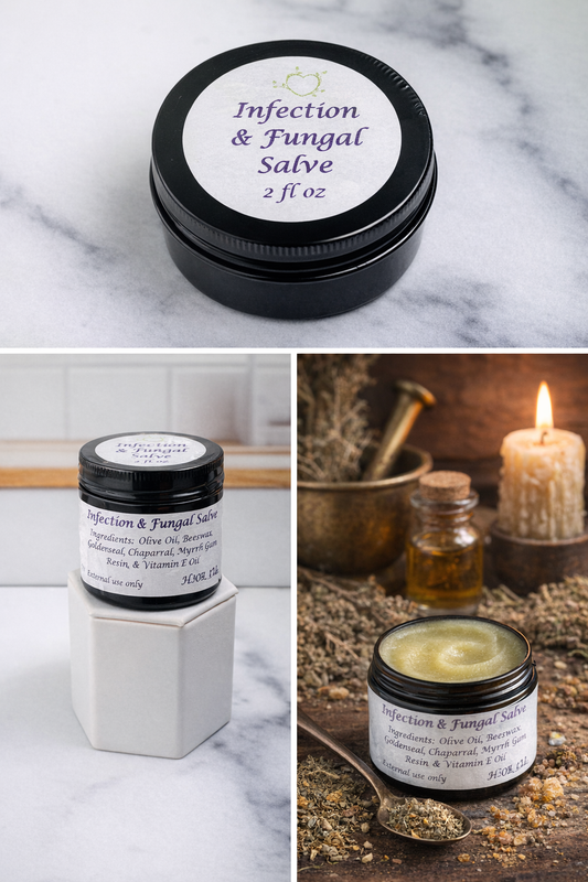Infection + Fungal Salve | Handmade Healing & Health