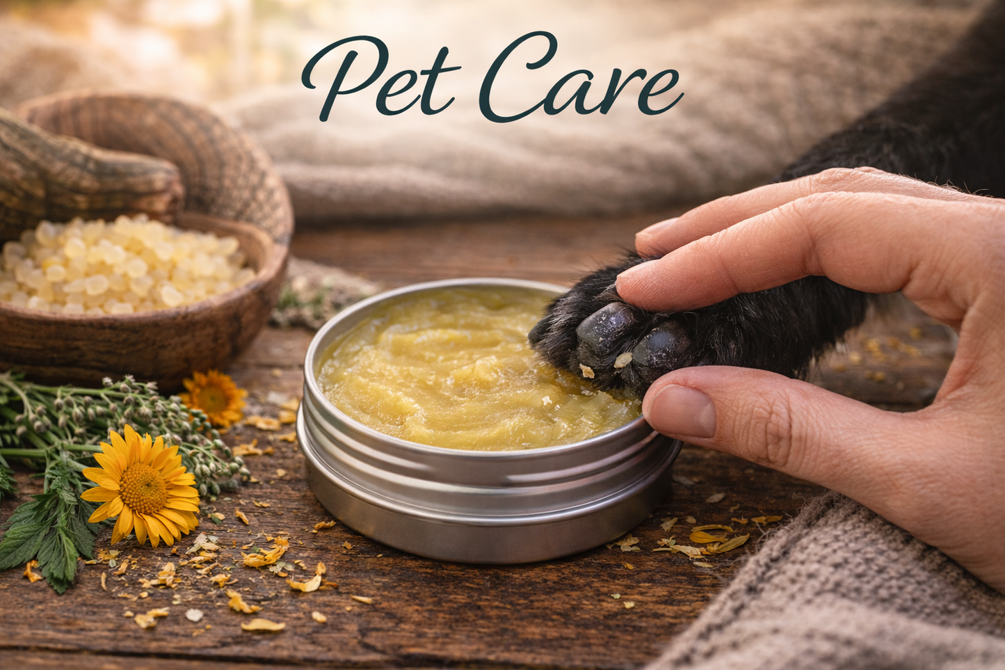 Dog Paw Wax | Handmade Health & Healing