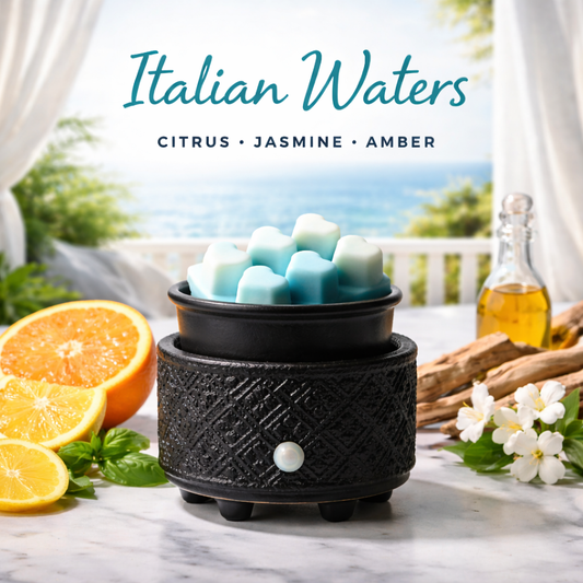Italian Waters Wax Melts | Coastal Air, Sunlit Citrus