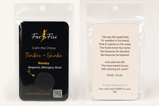 Timber + Smoke | Fragrance Discovery Card
