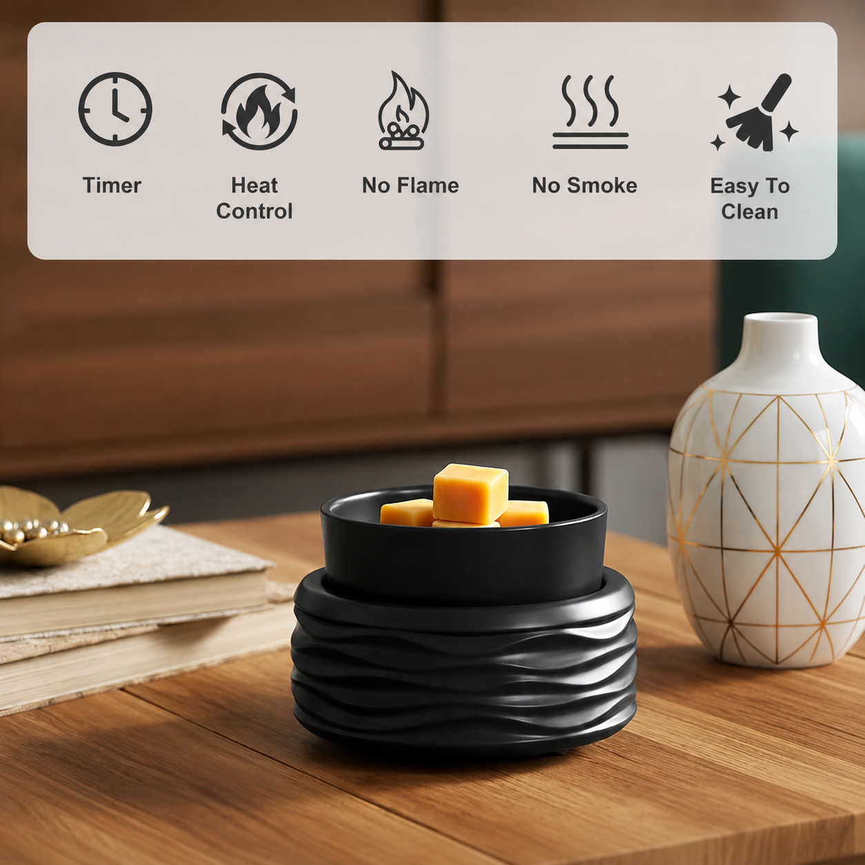 Onyx Wax Warmer + 2 Free Wax Melts