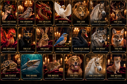 🎭 MASQUERADE MURDER MYSTERY DINNER | Fae Fire Shop