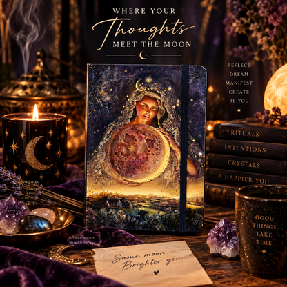 Moon Goddess Journal | Selene Celestial Journal