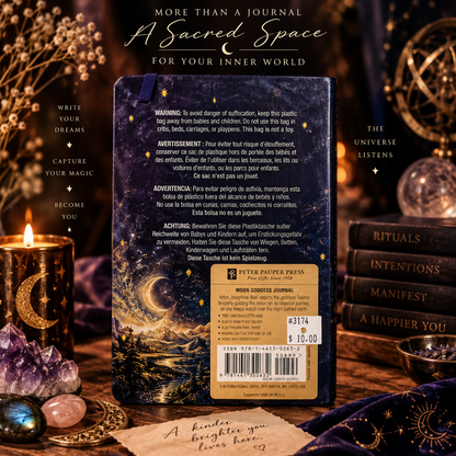 Moon Goddess Journal | Selene Celestial Journal