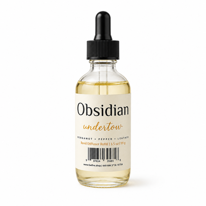 Reed & Car Diffuser Refill Bottle | 2oz Glass Dropper Bottle