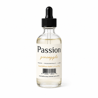 Reed & Car Diffuser Refill Bottle | 2oz Glass Dropper Bottle