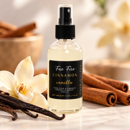 Room & Linen Refresher Spray | 4-OZ Glass Spray Bottle
