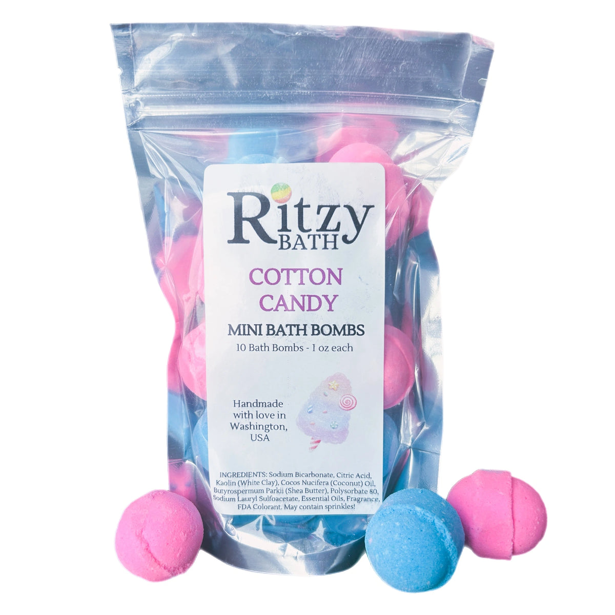 Mini Bath Bombs | 10-oz Bag