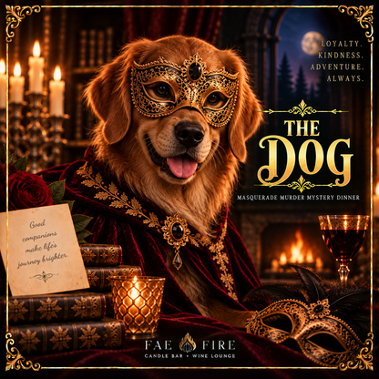 🎭 MASQUERADE MURDER MYSTERY DINNER | Fae Fire Shop