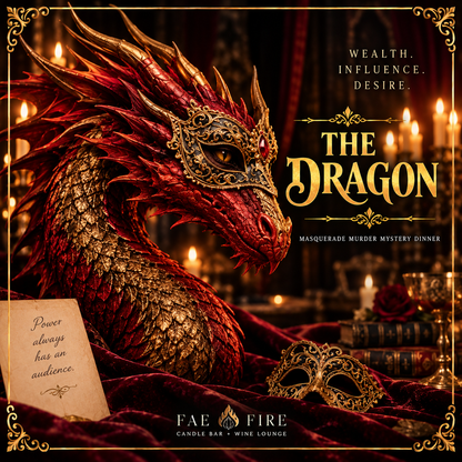 🎭 MASQUERADE MURDER MYSTERY DINNER | Fae Fire Shop