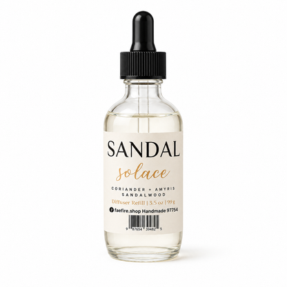 Reed & Car Diffuser Refill Bottle | 2oz Glass Dropper Bottle