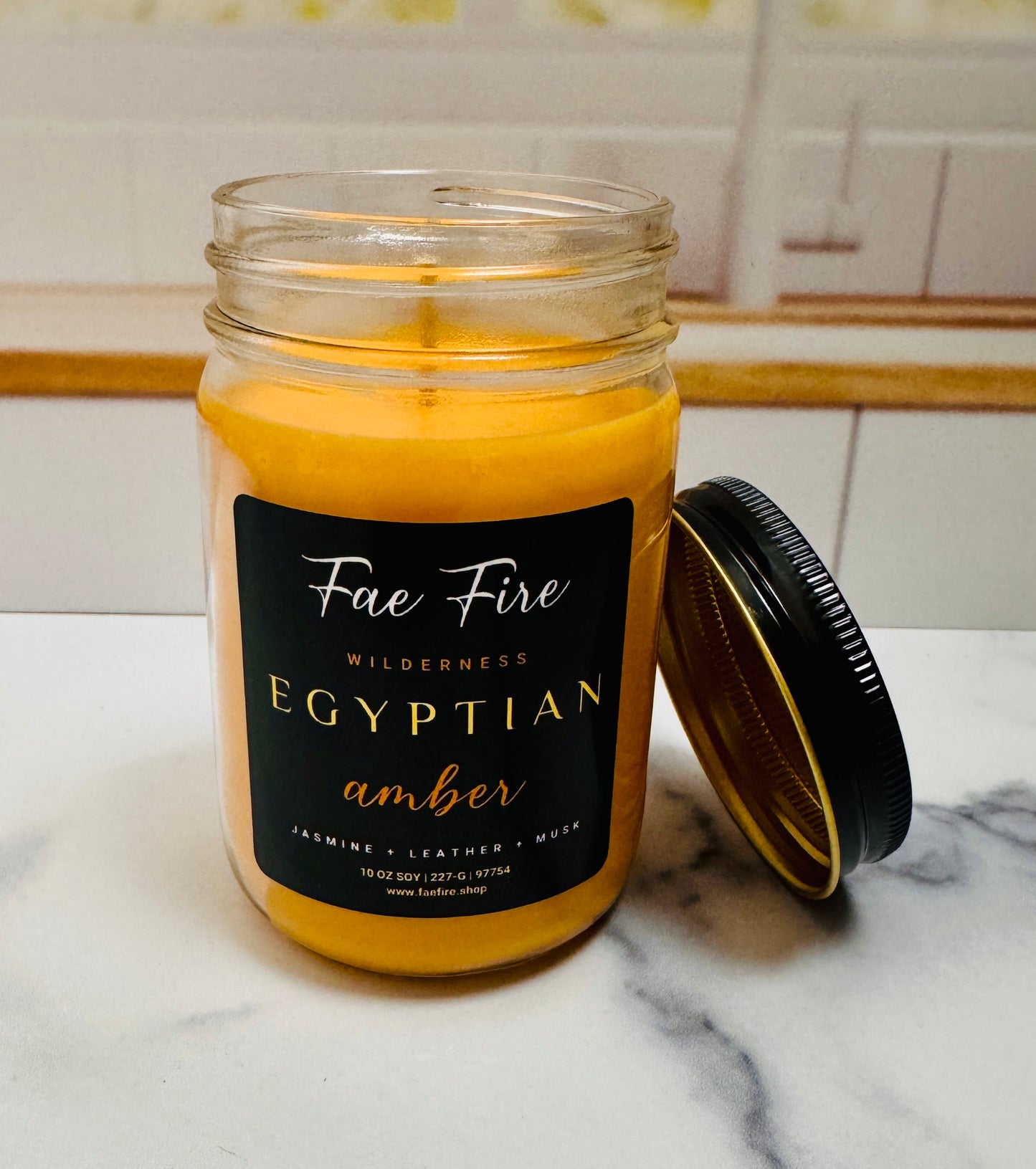 Egytian Amber | Heritage Style Soy Candles