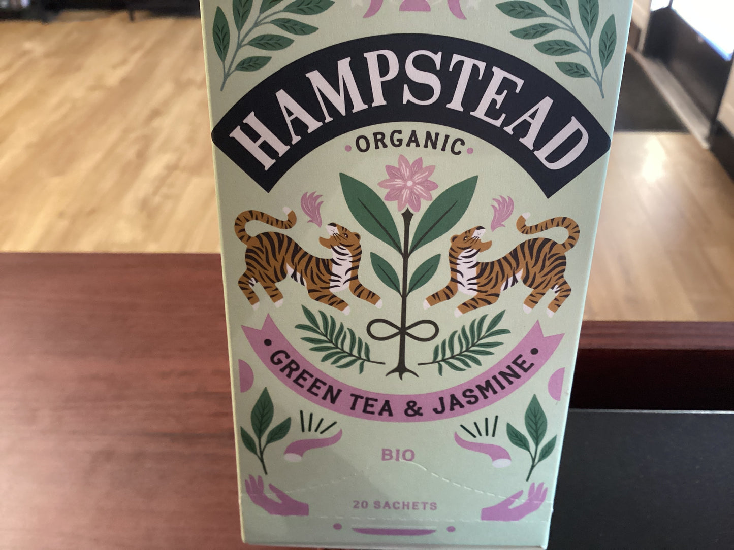 Green Tea & Jasmine #409 | Hampstead Organic Tea Sachets