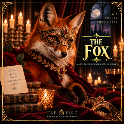 🎭 MASQUERADE MURDER MYSTERY DINNER | Fae Fire Shop