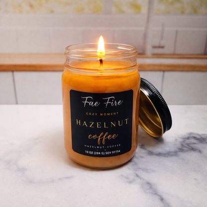 Hazelnut Coffee | Artistic Heritage Style Soy Candles
