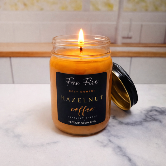 Hazelnut Coffee | Artistic Heritage Style Soy Candles