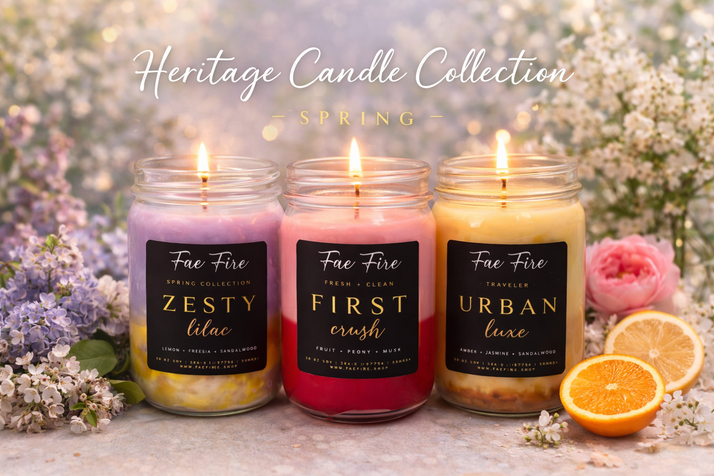 Heritage Candles | Spring Collection