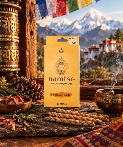 Namtso Organic Rope Incense | 20 Sticks