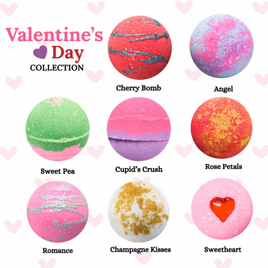 Valentine’s Bath Bombs | Large (6 oz - 170g) Handmade