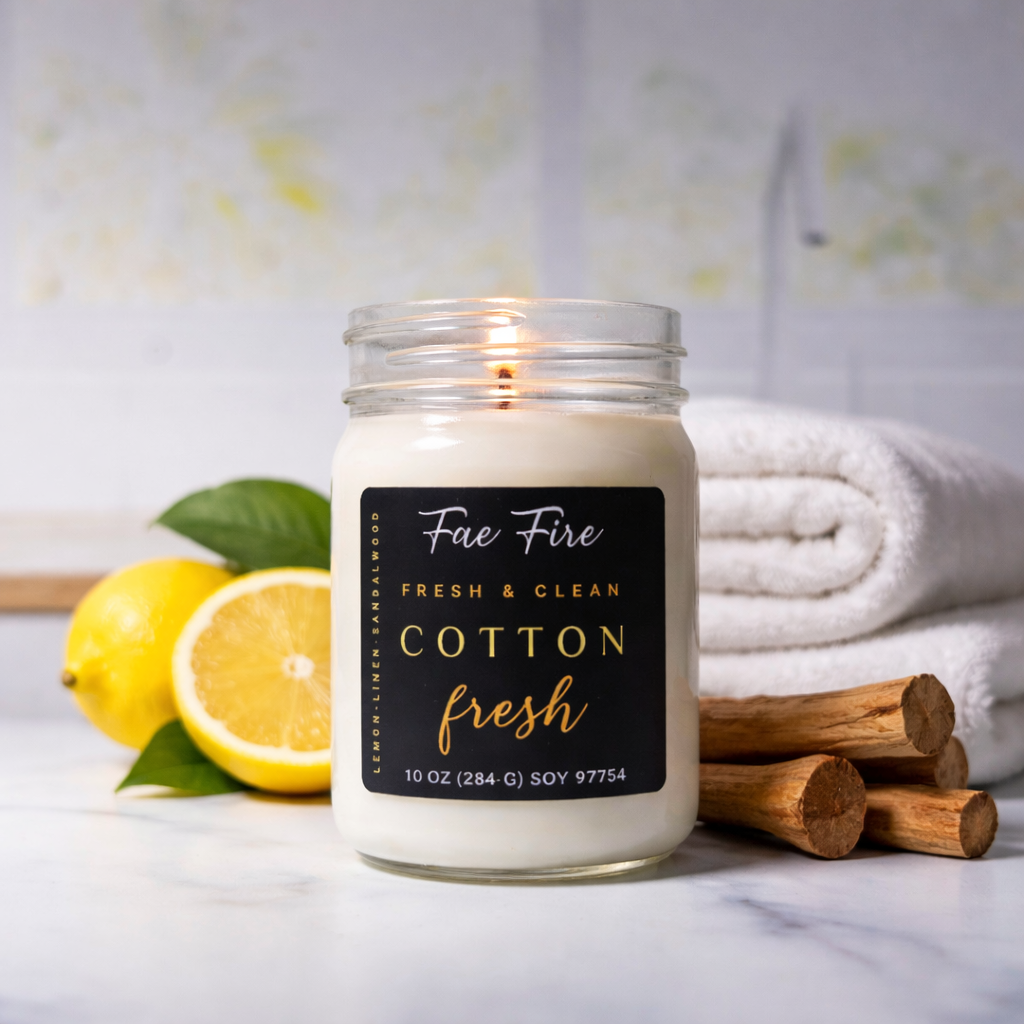 Cotton Fresh | Heritage Style 10 oz Soy Candles