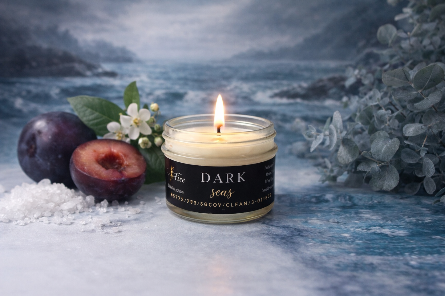Dark Seas  | Heritage Style Soy Candles