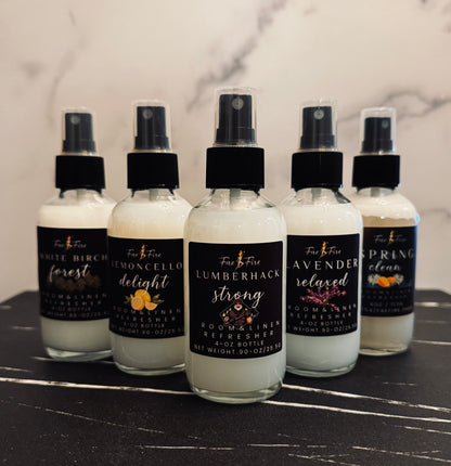 Room & Linen Refresher | 4-OZ Glass Spray Bottle